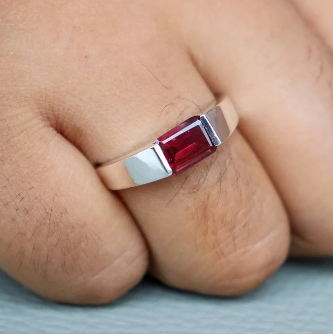 Crimson Radiance – The Ruby Majesty Ring | Quotidian Opulence Collection