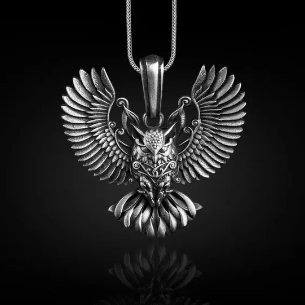 Necklace, Pendant, Silver