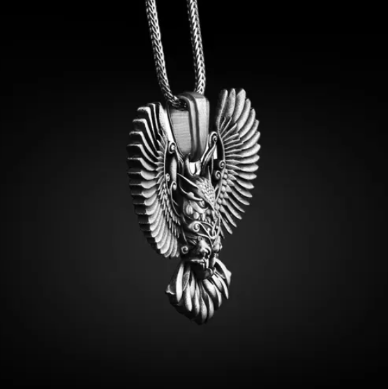 Necklace, Pendant, Silver