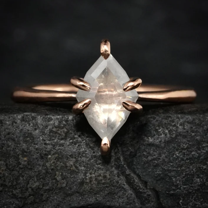 Ethereal Brilliance – Natural Specious Topaz Ring | Whispers of Nature Collection