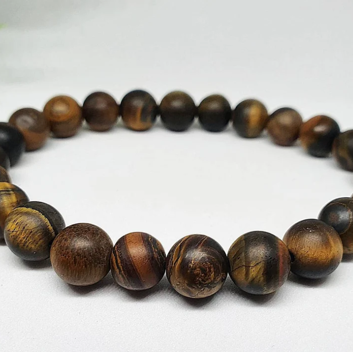 Earthly Wisdom – The Tiger Eye Beads Bracelet | Whispers of Nature Collection