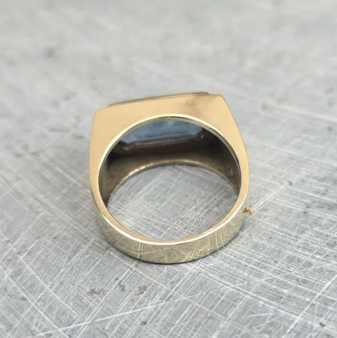 Tranquil Elegance – The Topaz Ring | Quotidian Opulence Collection